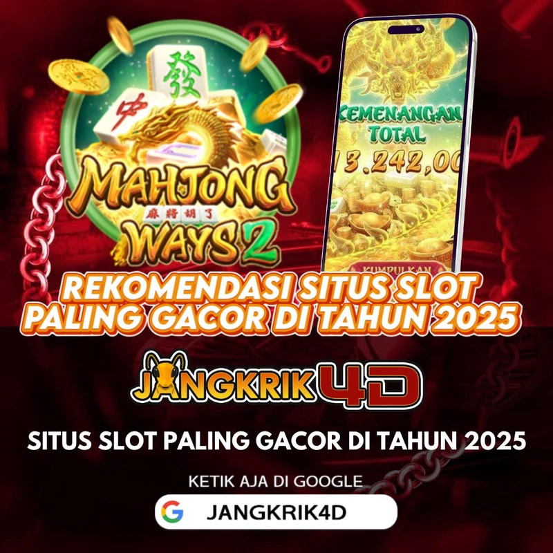 Situs Jangkrik4D – Main Slot Gacor & Togel 4D Terbaik 2025